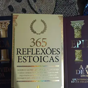 Detalhe de 365 Reflexões Estoicas e A Arte de Viver
